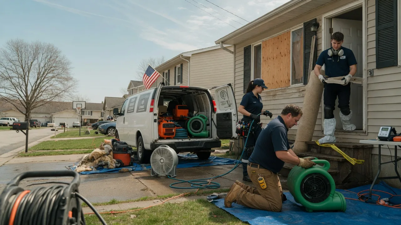 Water Damage Restoration in Grand Chain, IL near me